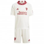 Günstige Fußballtrikots Manchester United Kinder 3rd trikot 2023-24 Kurzarm
